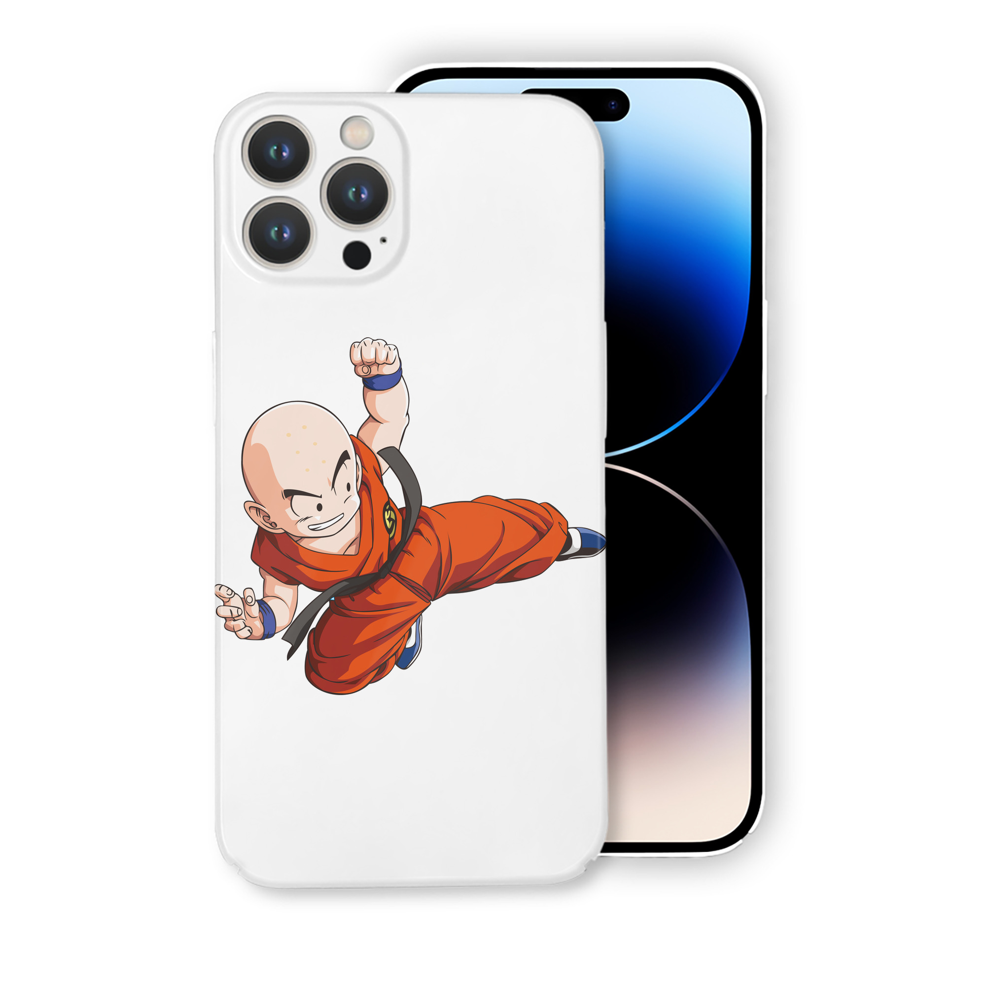 （画像用） ドラゴンボール クリリン DRAGON BALL krillin 【iPhone 14シリーズ対応】ハードケース